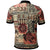 Hawaii Polo Shirt Hawaiian Style Tribal Fabric Patchwork - Polynesian Pride