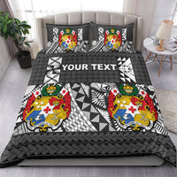 (Custom Personalised) Tonga Bedding Set Be Unique Version 04 Black LT13 Black - Polynesian Pride