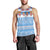 (Custom Personalised) Fiji Polynesian Men Tank Top Fijian Tropical Flowers LT13 - Polynesian Pride