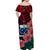 Samoa Off Shoulder Long Dress Hibiscus Flowers Speical LT13 - Polynesian Pride