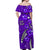 Custom His And Hers Hawaii Matching Clothing Matching Polynesia Purple Hibiscus and Map Mystical Dress and Hawaiian Shirt LT13 - Polynesian Pride