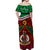 Vanuatu Off Shoulder Long Dress Simple Version 02 LT13 - Polynesian Pride