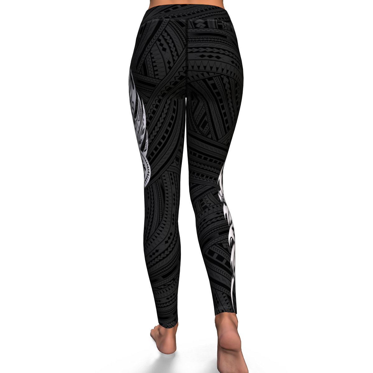 Polynesian Legging - Polynesian Tattoo Design Legging NN0 - Polynesian Pride