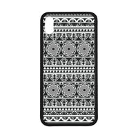 Polynesian 05 Rubber Phone Case One Size iPhone XS Max Black - White - Polynesian Pride