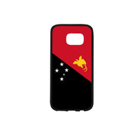 Papua New Guinea Flag Phone Case One size Samsung Galaxy S7 Red & Black - Polynesian Pride