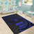 Niue Polynesian Area Rug - Blue Tribal Wave - Polynesian Pride