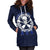 American Samoa Women's Hoodie Dress - Paepaeulupo'o Aua - Polynesian Pride