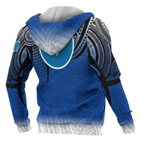 Yap Micronesia Zip up Hoodie Tattoo Pattern - Polynesian Pride