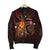 Cook Islands Polynesian Men's Bomber Jacket - Legend of Cook Islands (Red) - Polynesian Pride