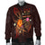 Fiji Polynesian Personalised Men's Bomber Jacket - Legend of Fiji (Red) - Polynesian Pride