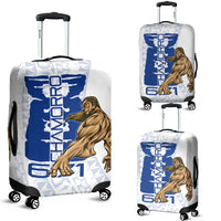 Guam Luggage Covers - Chamorro With Puntan Blue Color - Polynesian Pride