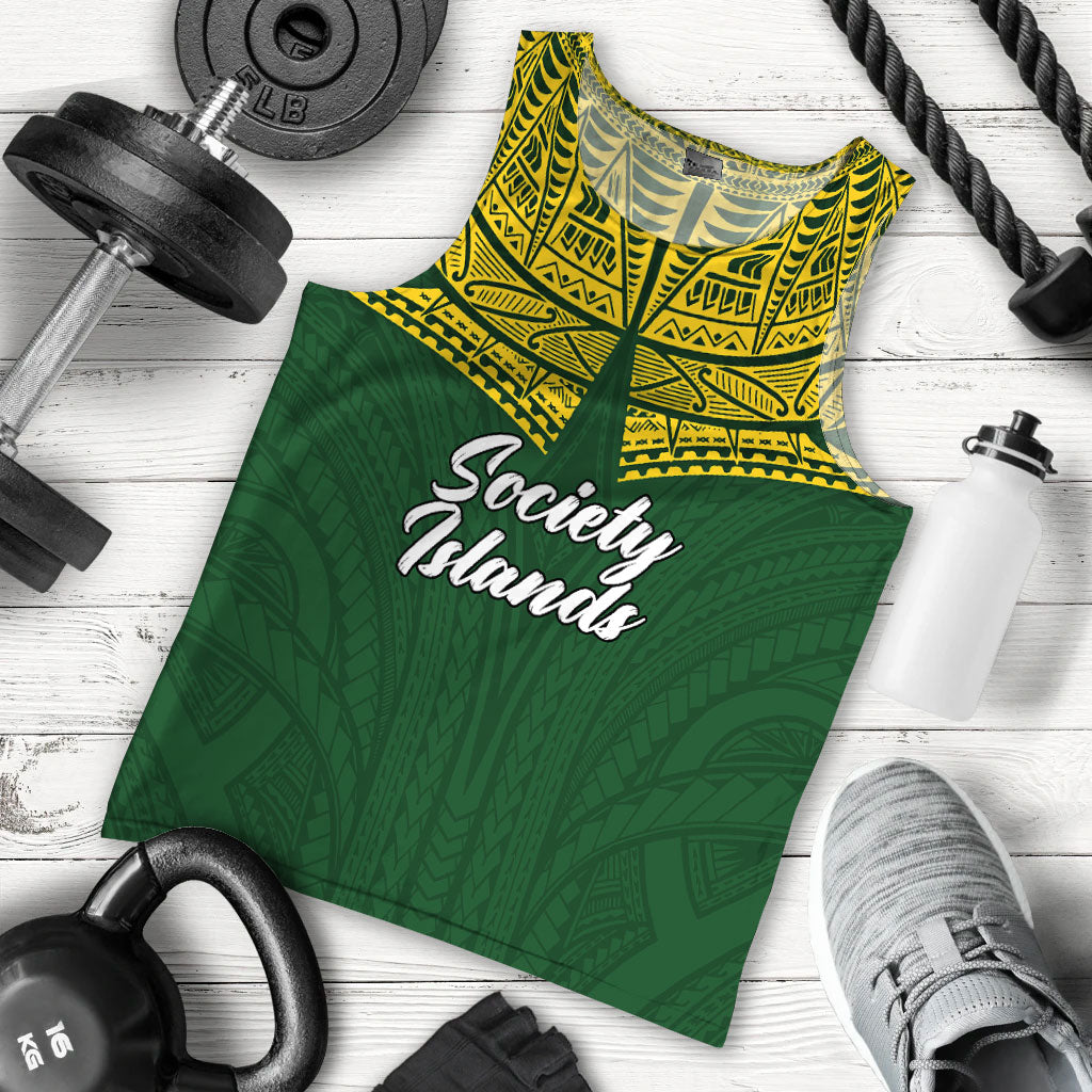 Society Islands Pride Men Tank Top - LT12 - Polynesian Pride