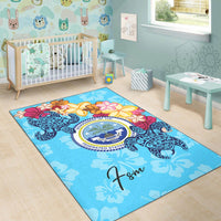 Federated States of Micronesia Area Rug - Tropical Style - Polynesian Pride