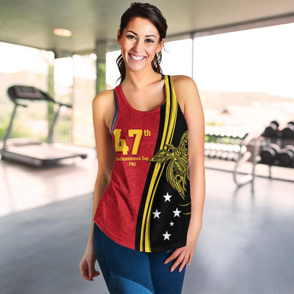 Papua New Guinea Independence Anniversary Polynesian Tribal Women Tank Top - LT12 - Polynesian Pride