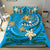 Vanuatu Bedding Set - Spring Style Blue Color - Polynesian Pride