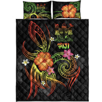 Fiji Polynesian Quilt Bed Set - Legend of Fiji (Reggae) - Polynesian Pride
