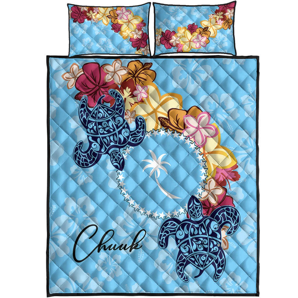 Chuuk Quilt Bed Set - Tropical Style - Polynesian Pride