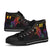 Wallis and Futuna High Top - Butterfly Polynesian Style - Polynesian Pride