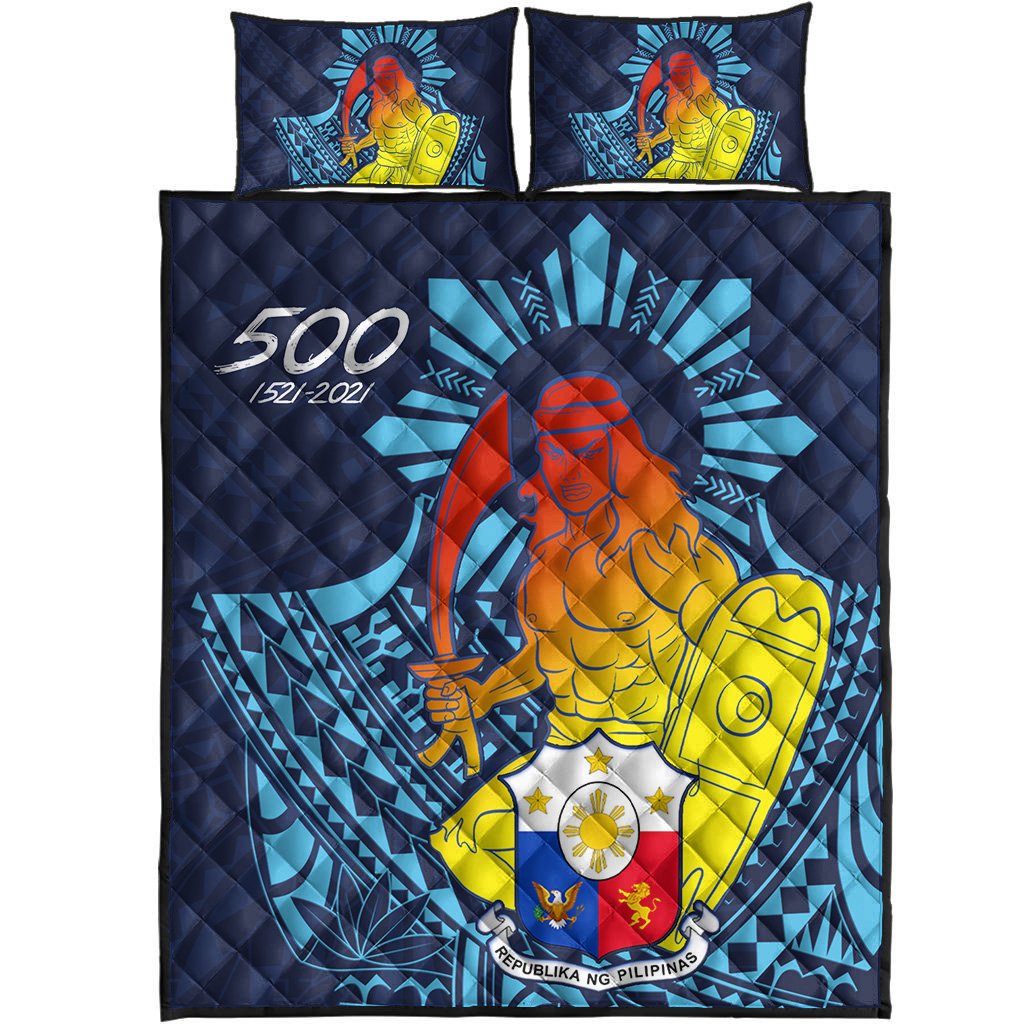 Philippines Quilt Bed Set - King Lapu Lapu - Polynesian Pride