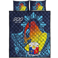 Philippines Quilt Bed Set - King Lapu Lapu - Polynesian Pride