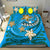 Palau Polynesian Bedding Set - Spring Style Blue Color - Polynesian Pride