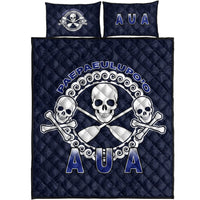 American Samoa Quilt Bed Set - Paepaeulupo'o Aua - Polynesian Pride