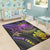 Samoa Custom Personalised Area Rug - Pink Turtle - Polynesian Pride