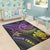 Vanuatu Custom Personalised Area Rug - Pink Turtle - Polynesian Pride