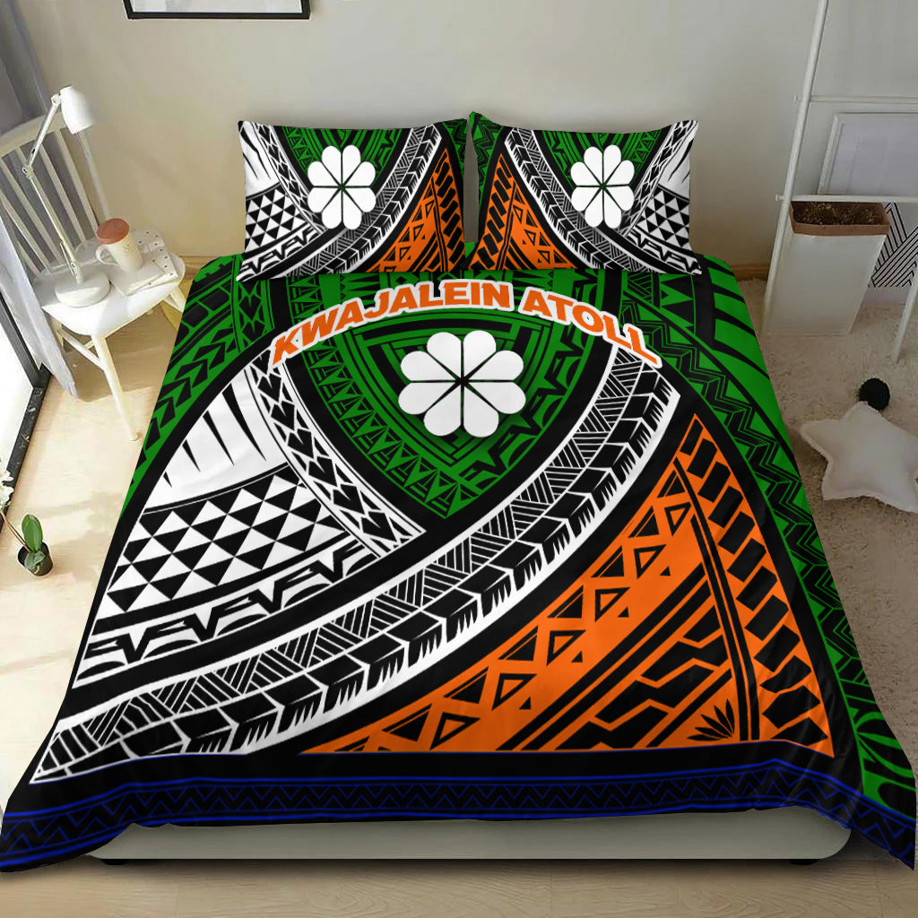 Kwajalein Atoll Tribal Pattern Bedding Set - LT12 - Polynesian Pride