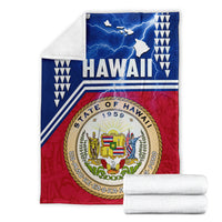 Seal of Hawaii Premium Blanket Kakau Polynesian - Thunder Style LT4 - Polynesian Pride