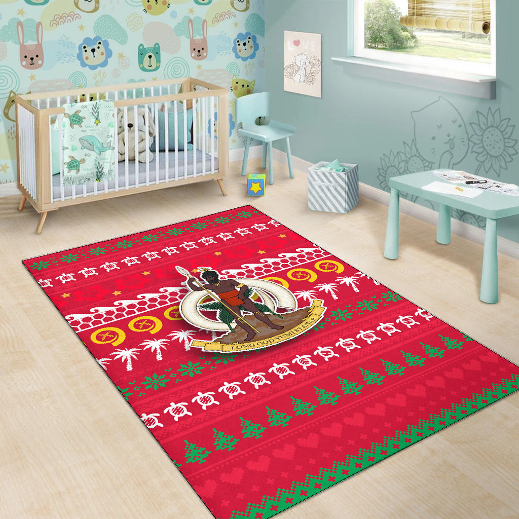 Vanuatu Christmas Area Rug - Ugly Christmas - LT12 - Polynesian Pride