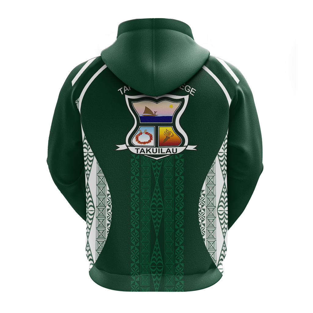 Takuilau College Tongan Patterns Hoodie LT12 - Polynesian Pride