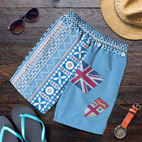 Fiji Dreamy Men Short Tapa Pattern LT13 - Polynesian Pride