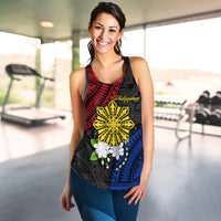 Philippines Sampaguita Filipino Sun Women Tank Top - LT12 - Polynesian Pride
