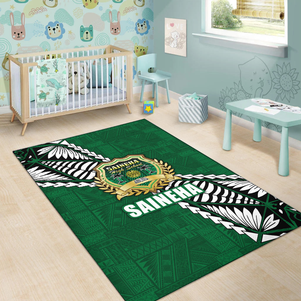 Tonga Saineha High School Tongan Patterns Area Rug - LT12 - Polynesian Pride