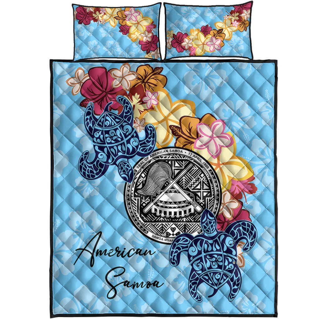 American Samoa Quilt Bed Set - Tropical Style - Polynesian Pride