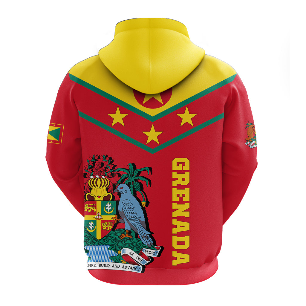Grenada Hoodie Proud Grenadian LT12 - Polynesian Pride