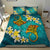 Chuuk Micronesia Bedding Set - Manta Ray Ocean Blue - Polynesian Pride