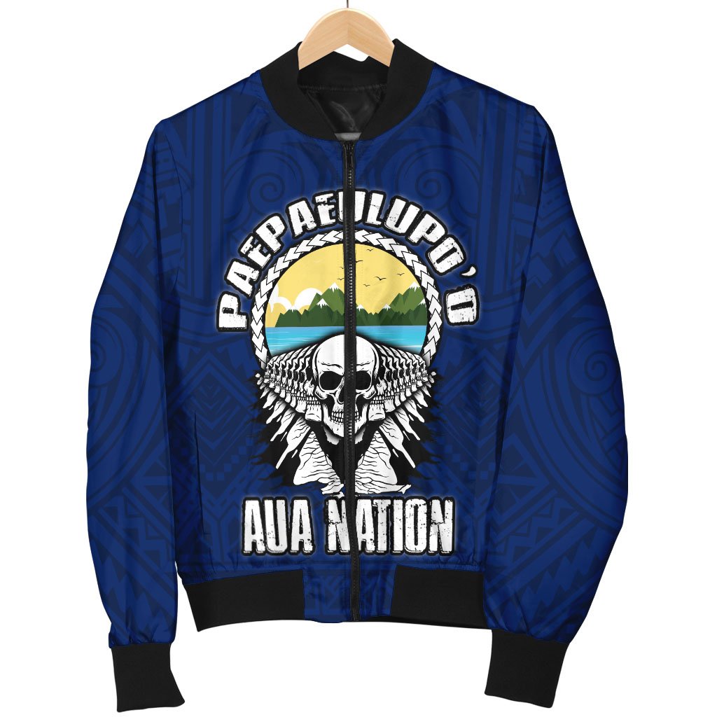 American Samoa Custom Personalised Bomber Jacket - Paepaeulupo'o Aua (Ver 2) - Polynesian Pride