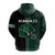 Hawaii Kakau Warrior Football Zip Hoodie LT12 - Polynesian Pride