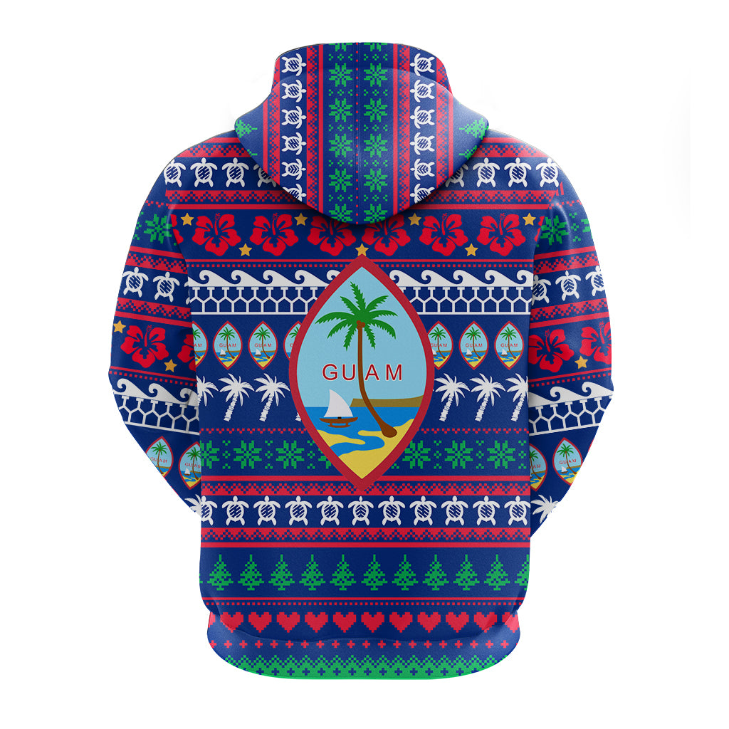 Guam Christmas Hoodie Ugly Christmas LT12 - Polynesian Pride