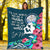 (Custom Personalised) Marshall Islands Mothers Day With Green Turtle Blanket - LT12 - Polynesian Pride