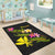 Hawaii Polynesian Area Rug - Plumeria Tribal - Polynesian Pride