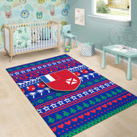 Wallis and Futuna Christmas Area Rug - Ugly Christmas - LT12 - Polynesian Pride