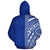 Polynesian Custom Hoodie Blue Poly Line - Polynesian Pride