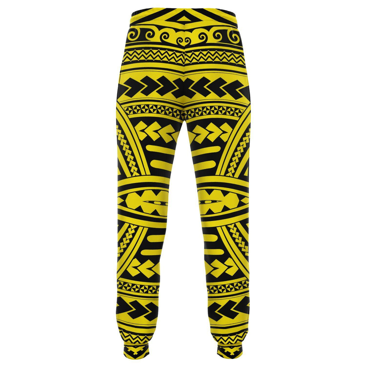 Polynesian Seamless Yellow Joggers - Polynesian Pride