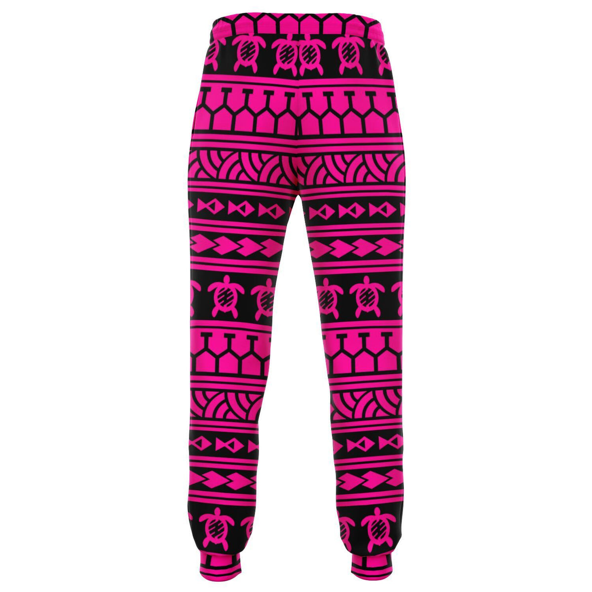 Polynesian Tattoo Tribal Pink Joggers - Polynesian Pride