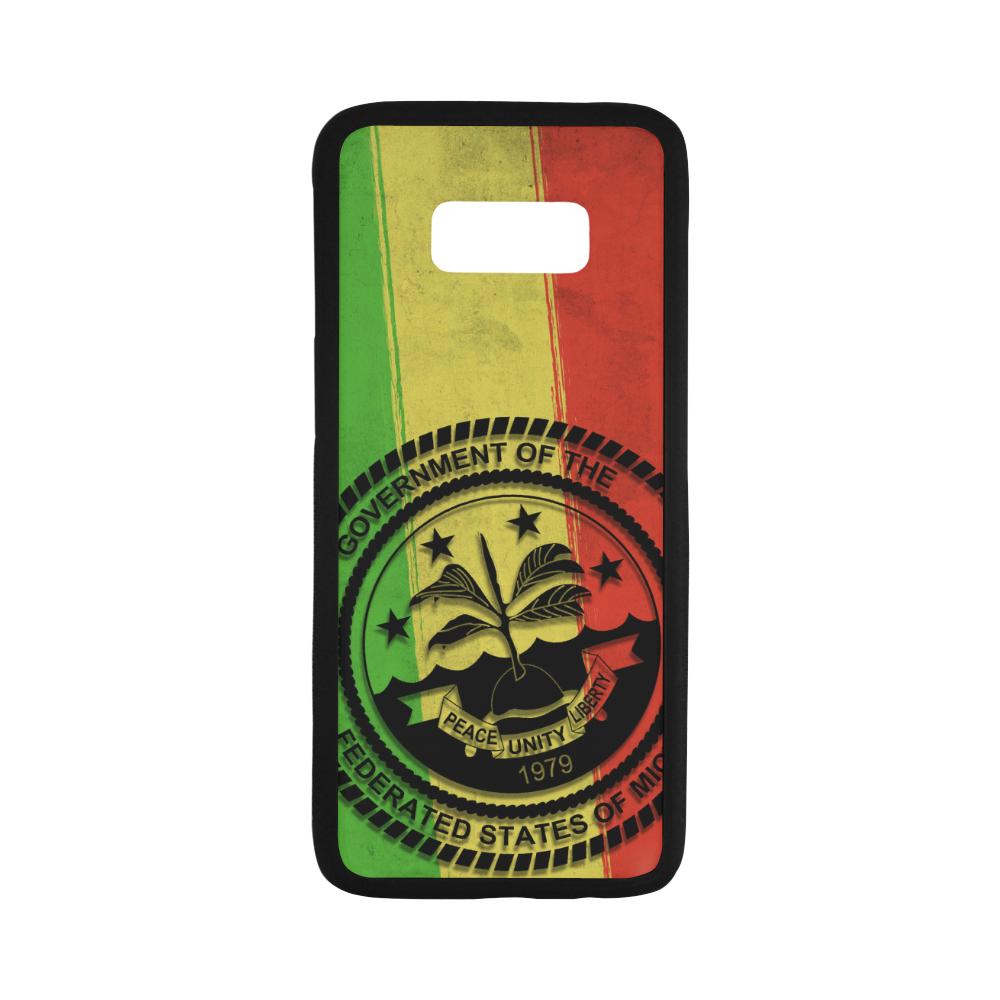Federated States of Micronesia Coat Of Arms Reggae Phone Case One Size Samsung Galaxy S8 Plus Reggae - Polynesian Pride
