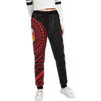 Tonga Rising Sweatpants (Red) A16 Unisex 6XL Red - Polynesian Pride
