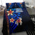 Fiji Bedding Set - Vintage Tribal Mountain Crest - Polynesian Pride